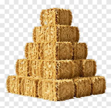 Stack Of Hay Bales PNG