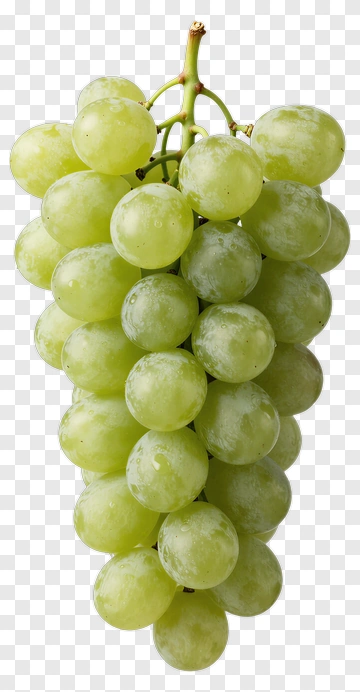 Fresh Green Grapes PNG