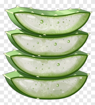 Aloe Vera Slices PNG