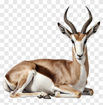 Antelope Lying Down PNG