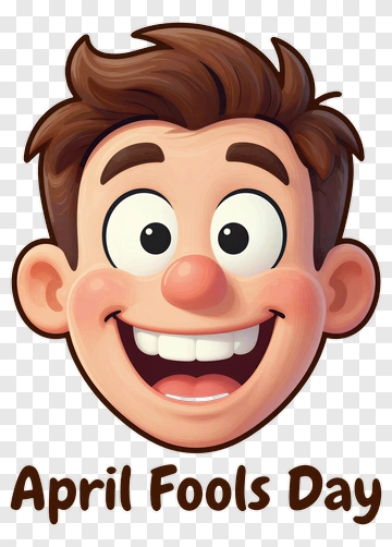 Cartoon Boy For April Fools Day PNG