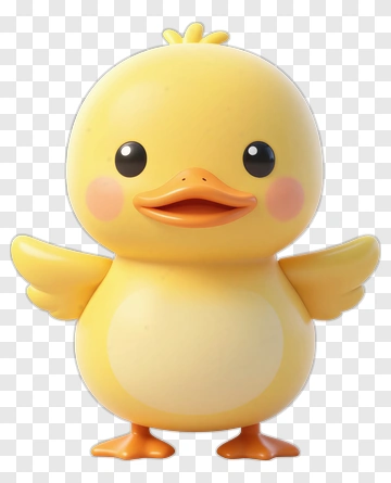 Cute Cartoon Duckling PNG