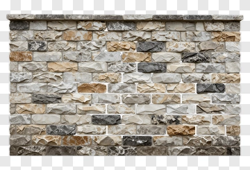 Textured Stone Wall PNG