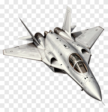 3D Fighter Jet PNG