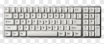 White Computer Keyboard PNG