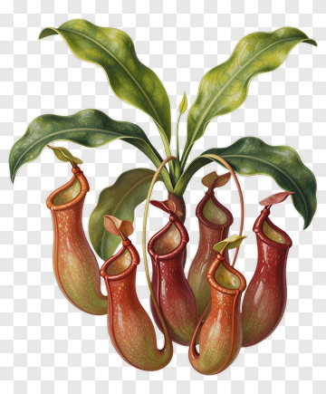 Colorful Pitcher Plant PNG