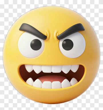 Angry Emoji Face PNG