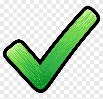 Green Check Mark PNG