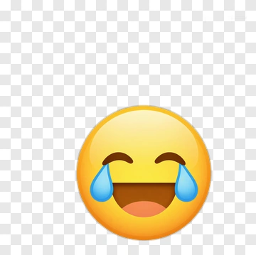 Laughing Emoji With Tears PNG