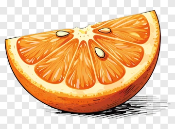 Sliced Orange PNG