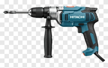 Hitachi Electric Drill PNG