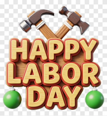Happy Labor Day PNG