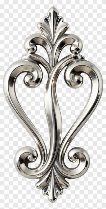 Decorative Metal Handle PNG