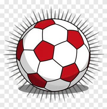 Cartoon Soccer Ball PNG