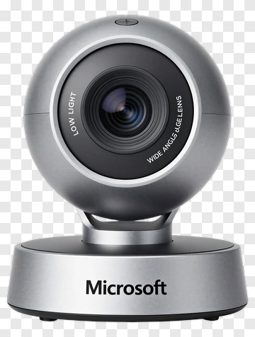Microsoft Webcam With Wide Angle Lens PNG