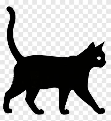 Silhouette Cat PNG