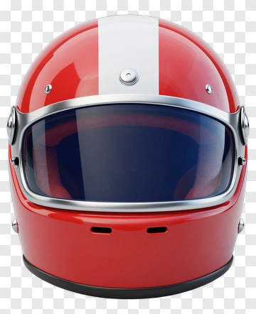 Red Racing Helmet PNG