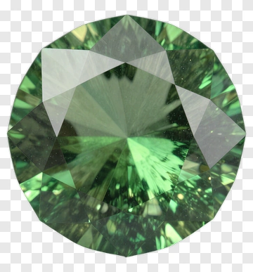 Green Gemstone PNG
