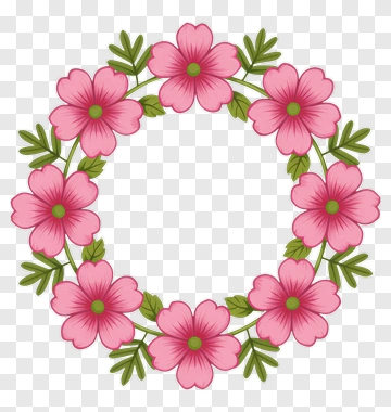 Flower Wreath PNG