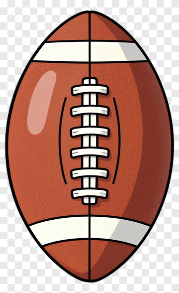 Cartoon Football PNG
