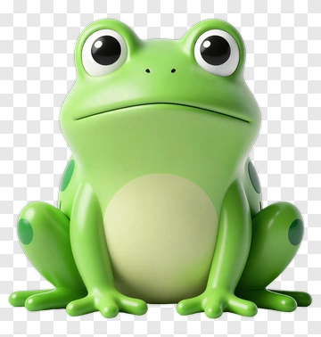 Cartoon Frog PNG