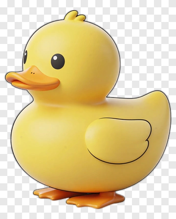 Cartoon Rubber Duck PNG