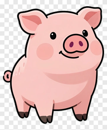 Cartoon Pig PNG