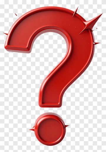 Red Question Mark Symbol PNG