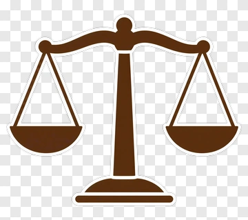 Brown Balance Scale PNG