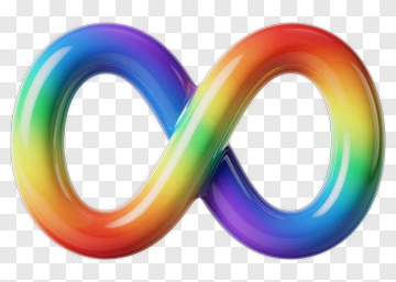 Colorful Infinity Symbol PNG