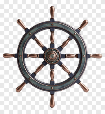 Ship Steering Wheel PNG