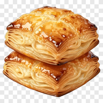 Delicious Layered Pastry PNG