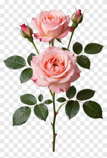 Pink Rose Bouquet PNG