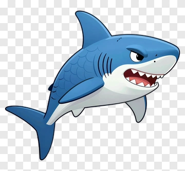 Cartoon Shark PNG