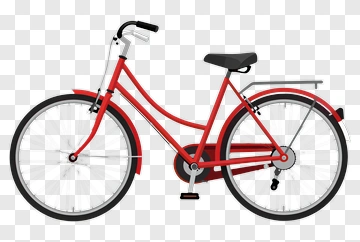 Red Bicycle PNG