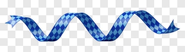 Blue Bavarian Ribbon PNG