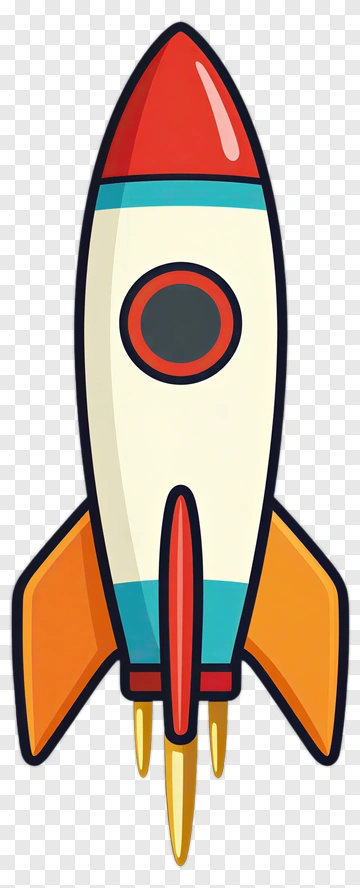 Cartoon Rocket PNG