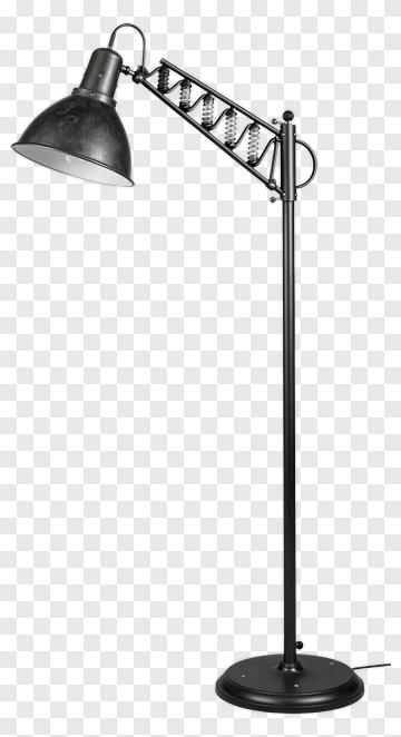 Industrial Floor Lamp PNG