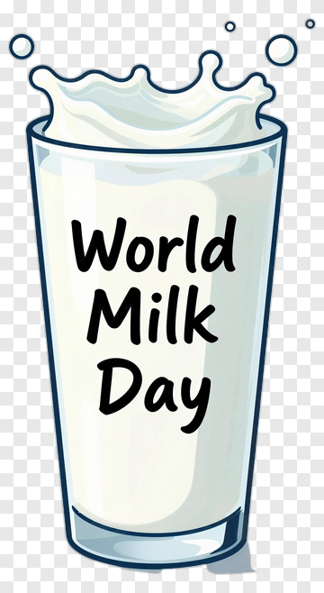 World Milk Day Glass Of Milk PNG