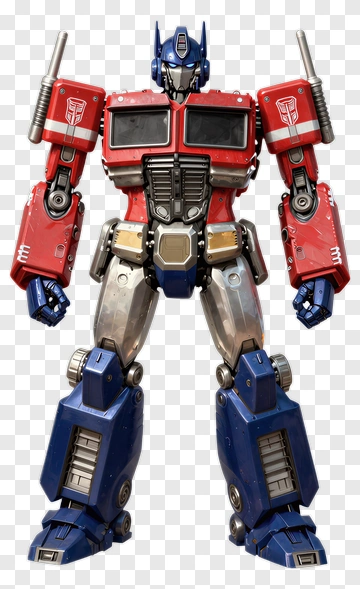 Transforming Robot Character PNG