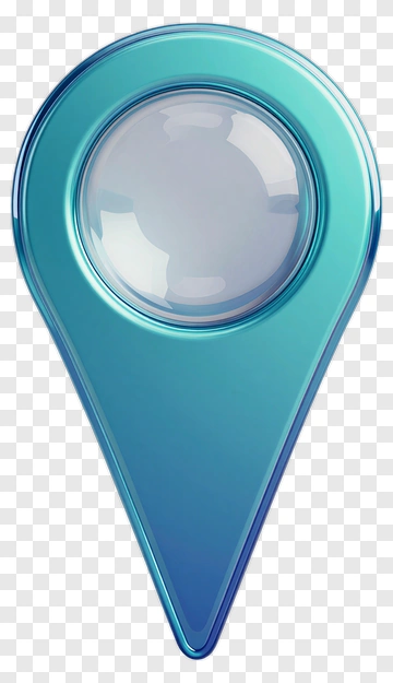3D Location Pin PNG