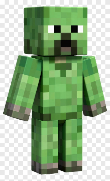 Minecraft Creeper Character PNG