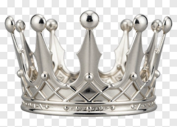 Silver Crown PNG