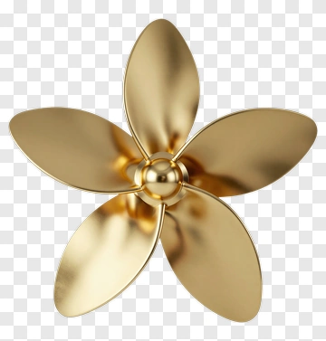 Golden Flower PNG