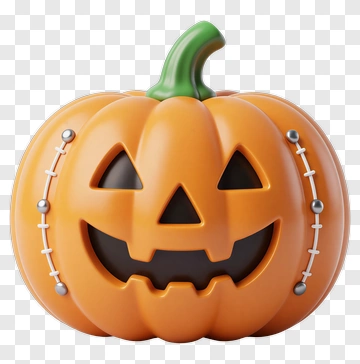 Halloween Pumpkin Decoration PNG