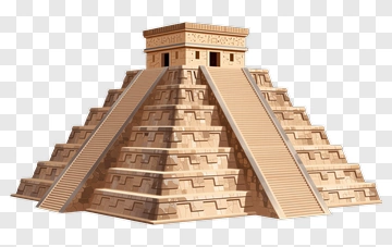 Mayan Pyramid Structure PNG