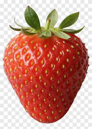 Fresh Red Strawberry PNG