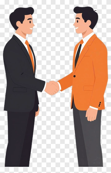 Businessmen Shaking Hands PNG