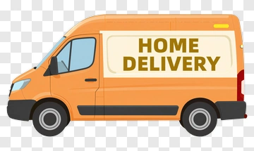 Home Delivery Van PNG