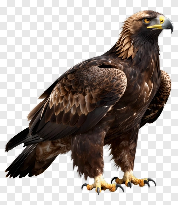 Realistic Golden Eagle PNG